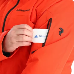 Peak Performance, Maroon Long Jacket Ski-jas Heren Racing Rood -XUEFENG EXTREME OUTFIT peak performance maroon long jacket aa jas gevoerd heren racing AA11pea105b BI 07