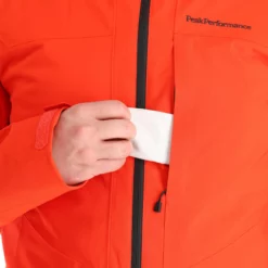 Peak Performance, Maroon Long Jacket Ski-jas Heren Racing Rood -XUEFENG EXTREME OUTFIT peak performance maroon long jacket aa jas gevoerd heren racing AA11pea105b BI 09