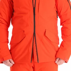 Peak Performance, Maroon Long Jacket Ski-jas Heren Racing Rood -XUEFENG EXTREME OUTFIT peak performance maroon long jacket aa jas gevoerd heren racing AA11pea105b BI 11