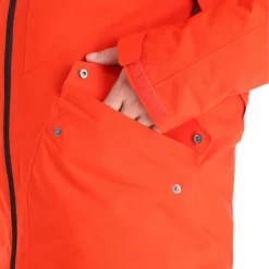 Peak Performance, Maroon Long Jacket Ski-jas Heren Racing Rood -XUEFENG EXTREME OUTFIT peak performance maroon long jacket aa jas gevoerd heren racing AA11pea105b BI 12