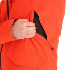 Peak Performance, Maroon Long Jacket Ski-jas Heren Racing Rood -XUEFENG EXTREME OUTFIT peak performance maroon long jacket aa jas gevoerd heren racing AA11pea105b BI 13