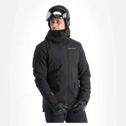 Peak Performance, Maroon Long Jacket Ski-jas Heren Zwart -XUEFENG EXTREME OUTFIT peak performance maroon long jacket aa jas gevoerd heren zwart AA11pea105a BI 04