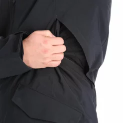 Peak Performance, Maroon Long Jacket Ski-jas Heren Zwart -XUEFENG EXTREME OUTFIT peak performance maroon long jacket aa jas gevoerd heren zwart AA11pea105a BI 10