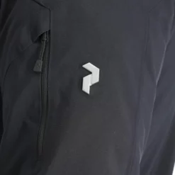 Peak Performance, Maroon Long Jacket Ski-jas Heren Zwart -XUEFENG EXTREME OUTFIT peak performance maroon long jacket aa jas gevoerd heren zwart AA11pea105a BI 14