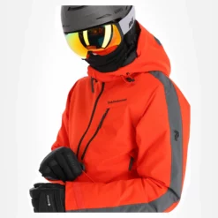 Peak Performance, Navtech Jacket Ski-jas Regular Fit Heren Racing Rood -XUEFENG EXTREME OUTFIT peak performance navtech jacket aa jas gevoerd regular fit heren AA11pea122b BI 05