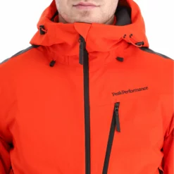 Peak Performance, Navtech Jacket Ski-jas Regular Fit Heren Racing Rood -XUEFENG EXTREME OUTFIT peak performance navtech jacket aa jas gevoerd regular fit heren AA11pea122b BI 07