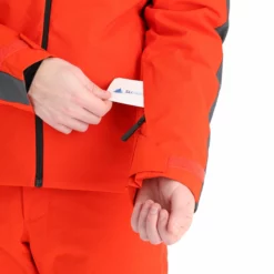 Peak Performance, Navtech Jacket Ski-jas Regular Fit Heren Racing Rood -XUEFENG EXTREME OUTFIT peak performance navtech jacket aa jas gevoerd regular fit heren AA11pea122b BI 09