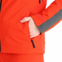 Peak Performance, Navtech Jacket Ski-jas Regular Fit Heren Racing Rood -XUEFENG EXTREME OUTFIT peak performance navtech jacket aa jas gevoerd regular fit heren AA11pea122b BI 12