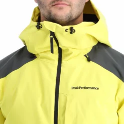 Peak Performance, Pact Jacket Ski-jas Heren Citrine Geel -XUEFENG EXTREME OUTFIT peak performance pact jacket aa jas gevoerd heren citrine geel AA11pea109c BI 07 1