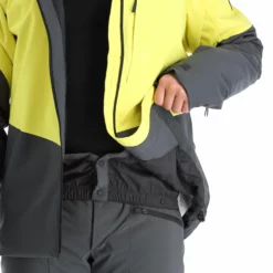 Peak Performance, Pact Jacket Ski-jas Heren Citrine Geel -XUEFENG EXTREME OUTFIT peak performance pact jacket aa jas gevoerd heren citrine geel AA11pea109c BI 11