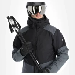 Peak Performance, Pact Jacket Ski-jas Heren Zwart -XUEFENG EXTREME OUTFIT peak performance pact jacket aa jas gevoerd heren zwart AA11pea109a BI 06