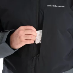 Peak Performance, Pact Jacket Ski-jas Heren Zwart -XUEFENG EXTREME OUTFIT peak performance pact jacket aa jas gevoerd heren zwart AA11pea109a BI 09