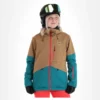 Picture, Fresya Jkt Ski-jas Dames Dark Stone Beige -XUEFENG EXTREME OUTFIT picture fresya jkt aa jas gevoerd dames dark stone beige 22pictu127v2 BI 02 1