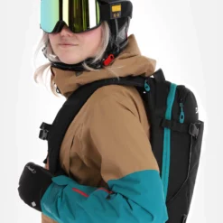 Picture, Fresya Jkt Ski-jas Dames Dark Stone Beige -XUEFENG EXTREME OUTFIT picture fresya jkt aa jas gevoerd dames dark stone beige 22pictu127v2 BI 05