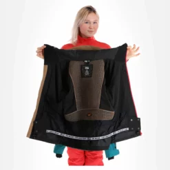 Picture, Fresya Jkt Ski-jas Dames Dark Stone Beige -XUEFENG EXTREME OUTFIT picture fresya jkt aa jas gevoerd dames dark stone beige 22pictu127v2 BI 06