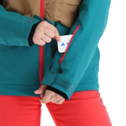 Picture, Fresya Jkt Ski-jas Dames Dark Stone Beige -XUEFENG EXTREME OUTFIT picture fresya jkt aa jas gevoerd dames dark stone beige 22pictu127v2 BI 08