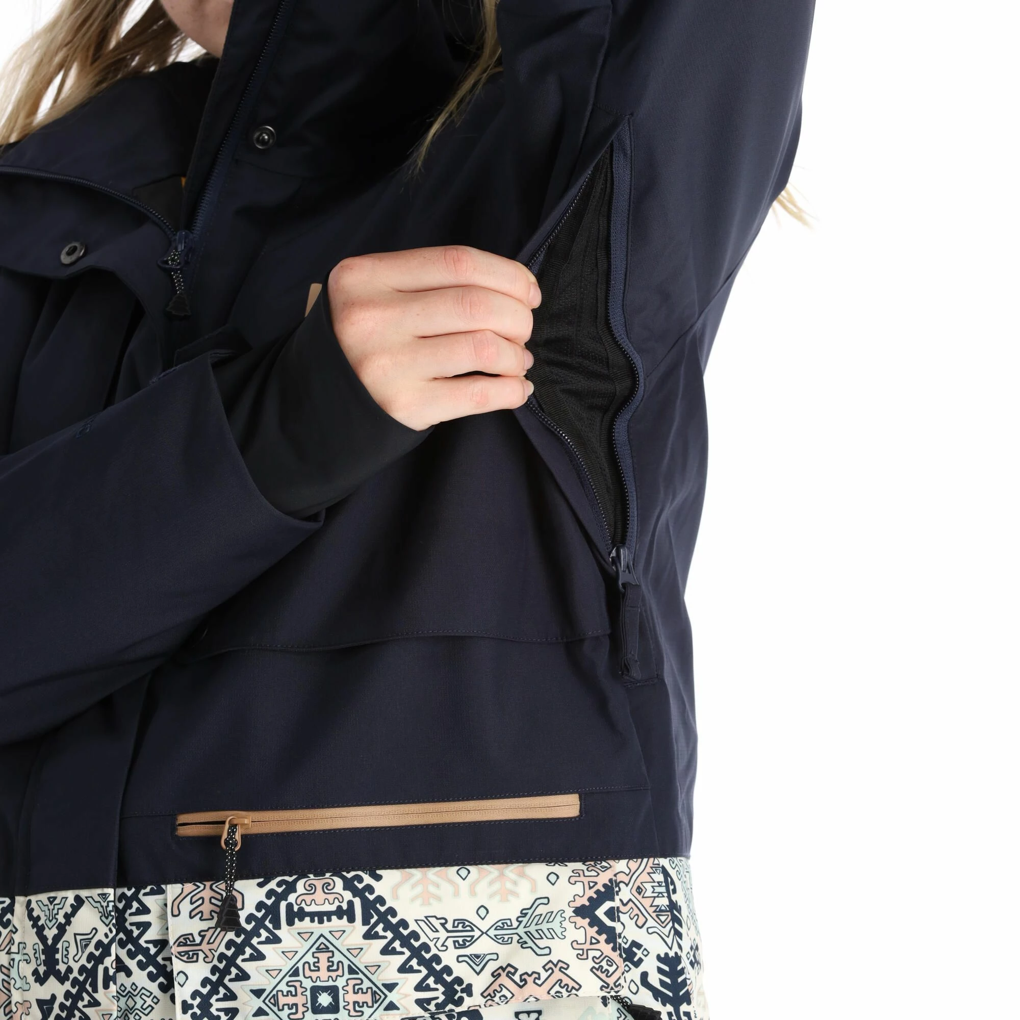 Picture, Glawi Jkt Ski-jas Dames Dark Blauw 9 Picture, Glawi Jkt Ski-jas Dames Dark Blauw - Afbeelding 7