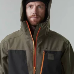 Picture Kory Snowboard Jacket Dark Army Green 10K -XUEFENG EXTREME OUTFIT picture kory snowboard jacket dark army green 10k model hood 22139