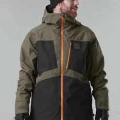 Picture Kory Snowboard Jacket Dark Army Green 10K -XUEFENG EXTREME OUTFIT picture kory snowboard jacket dark army green 10k model2 22139