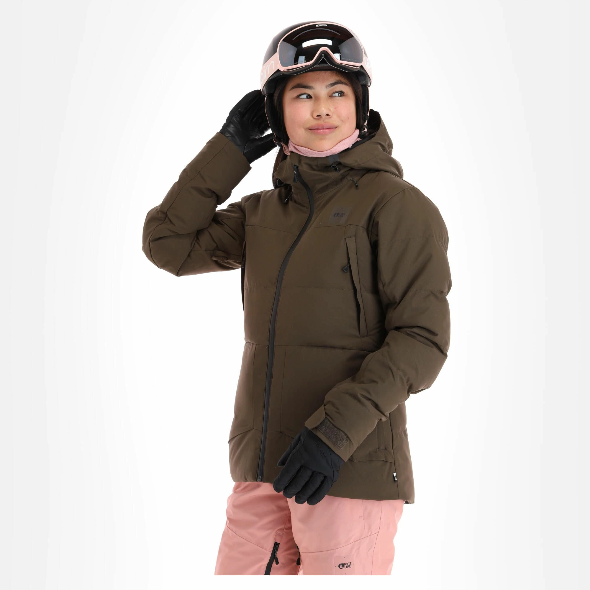 Picture, Lement Jkt Ski-jas Dames Dark Army Groen 5 Picture, Lement Jkt Ski-jas Dames Dark Army Groen - Afbeelding 3