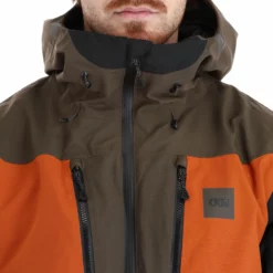 Picture, Naikoon Jkt Ski-jas Heren Dark Army Groen -XUEFENG EXTREME OUTFIT picture naikoon jkt aa jas gevoerd heren dark army groen 22pictu110v2 BI 13