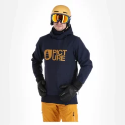 Picture, Parker Jkt Softshell Ski-jas Heren Dark Blauw