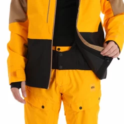 Picture, Picture Object Jkt Ski-jas Heren Geel -XUEFENG EXTREME OUTFIT picture picture object jkt aa jas gevoerd heren geel 22pictu109v3 BI 09