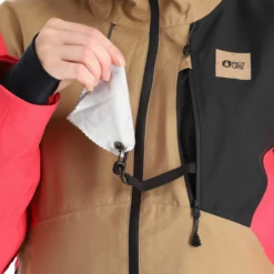 Picture, Seen Jkt Ski-jas Dames Dark Stone Beige -XUEFENG EXTREME OUTFIT picture seen jkt aa jas gevoerd dames dark stone beige 22pictu128v1 BI 07