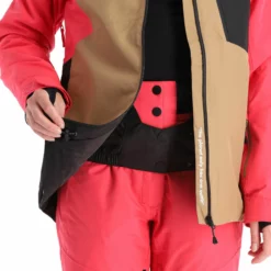 Picture, Seen Jkt Ski-jas Dames Dark Stone Beige -XUEFENG EXTREME OUTFIT picture seen jkt aa jas gevoerd dames dark stone beige 22pictu128v1 BI 11