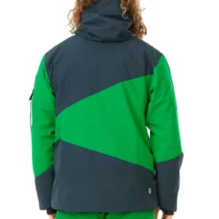 Picture Styler Snowboard Jacket Green 10K -XUEFENG EXTREME OUTFIT picture styler snowboard jacket green 10k 2020 model rear 21130