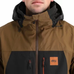 Picture, Track Jkt Ski-jas Heren Bruin -XUEFENG EXTREME OUTFIT picture track jkt aa jas gevoerd heren bruin 22pictu116v2 BI 07