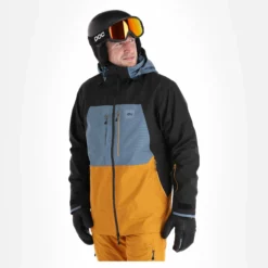 Picture, Track Jkt Ski-jas Heren Camel Bruin -XUEFENG EXTREME OUTFIT picture track jkt aa jas gevoerd heren camel bruin 22pictu116v1 BI 04 1