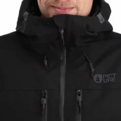 Picture, U88 Jkt Ski-jas Heren Zwart -XUEFENG EXTREME OUTFIT picture u88 jkt aa jas gevoerd heren zwart 22pictu115v2 BI 07