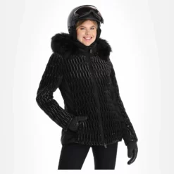 Poivre Blanc, Hybrid Ski Jacket Ski-jas Dames Glow Zwart 20 Poivre Blanc, Hybrid Ski Jacket Ski-jas Dames Glow Zwart -XUEFENG EXTREME OUTFIT poivre blanc hybrid ski jacket aa jas gevoerd dames glow zwart 22poivr105v2 BI 02