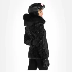 Poivre Blanc, Hybrid Ski Jacket Ski-jas Dames Glow Zwart 19 Poivre Blanc, Hybrid Ski Jacket Ski-jas Dames Glow Zwart -XUEFENG EXTREME OUTFIT poivre blanc hybrid ski jacket aa jas gevoerd dames glow zwart 22poivr105v2 BI 03