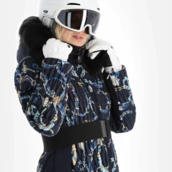 Poivre Blanc, Hybrid Ski Jacket Ski-jas Dames Jewelry Gothic Blauw -XUEFENG EXTREME OUTFIT poivre blanc hybrid ski jacket aa jas gevoerd dames jewelry 22poivr106v1 BI 08