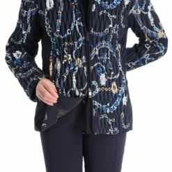 Poivre Blanc, Hybrid Ski Jacket Ski-jas Dames Jewelry Gothic Blauw -XUEFENG EXTREME OUTFIT poivre blanc hybrid ski jacket aa jas gevoerd dames jewelry 22poivr106v1 BI 13