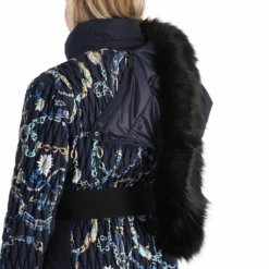 Poivre Blanc, Hybrid Ski Jacket Ski-jas Dames Jewelry Gothic Blauw -XUEFENG EXTREME OUTFIT poivre blanc hybrid ski jacket aa jas gevoerd dames jewelry 22poivr106v1 BI 14