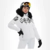 Poivre Blanc, Stretch Ski Jacket Ski-jas Dames Fancy Wit 2 Poivre Blanc, Stretch Ski Jacket Ski-jas Dames Fancy Wit -XUEFENG EXTREME OUTFIT poivre blanc stretch ski jacket aa jas gevoerd dames fancy wit 22poivr102v2 BI 02