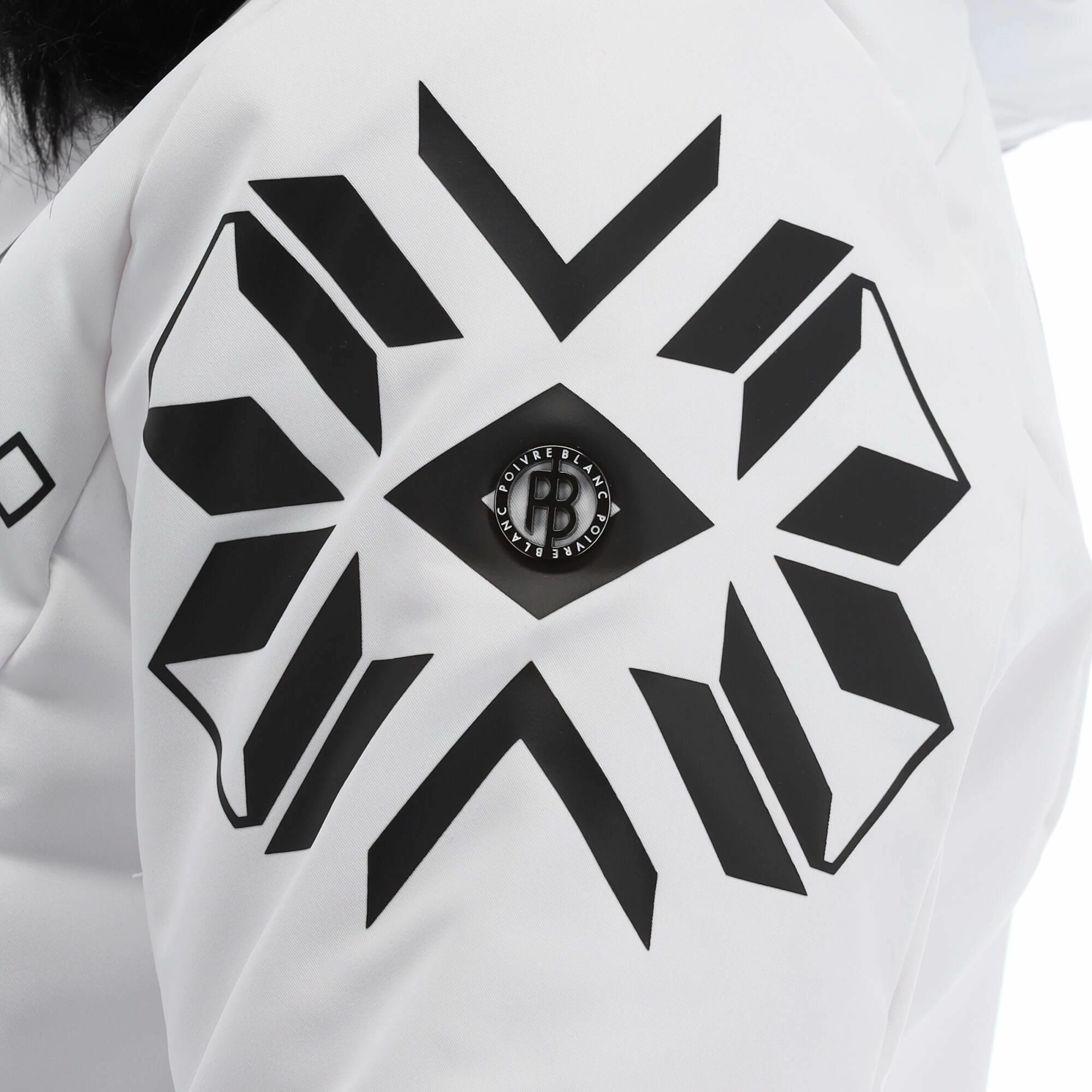 Poivre Blanc, Stretch Ski Jacket Ski-jas Dames Fancy Wit 16 Poivre Blanc, Stretch Ski Jacket Ski-jas Dames Fancy Wit - Afbeelding 14