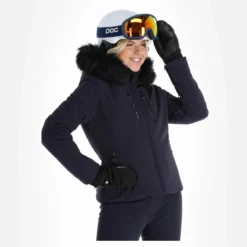 Poivre Blanc, Stretch Ski Jacket Ski-jas Dames Gothic Blauw 17 Poivre Blanc, Stretch Ski Jacket Ski-jas Dames Gothic Blauw -XUEFENG EXTREME OUTFIT poivre blanc stretch ski jacket aa jas gevoerd dames gothic blauw 22poivr101v1 BI 04