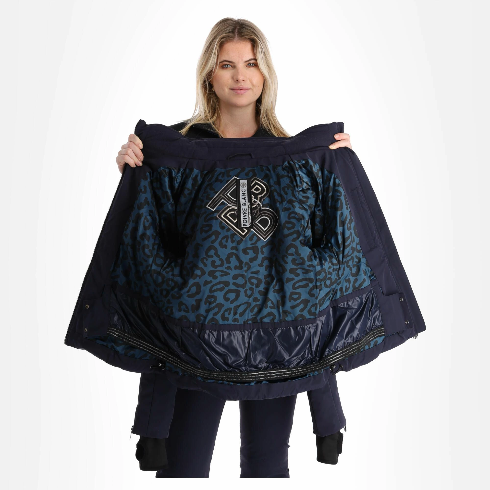 Poivre Blanc, Stretch Ski Jacket Ski-jas Dames Gothic Blauw 7 Poivre Blanc, Stretch Ski Jacket Ski-jas Dames Gothic Blauw - Afbeelding 5