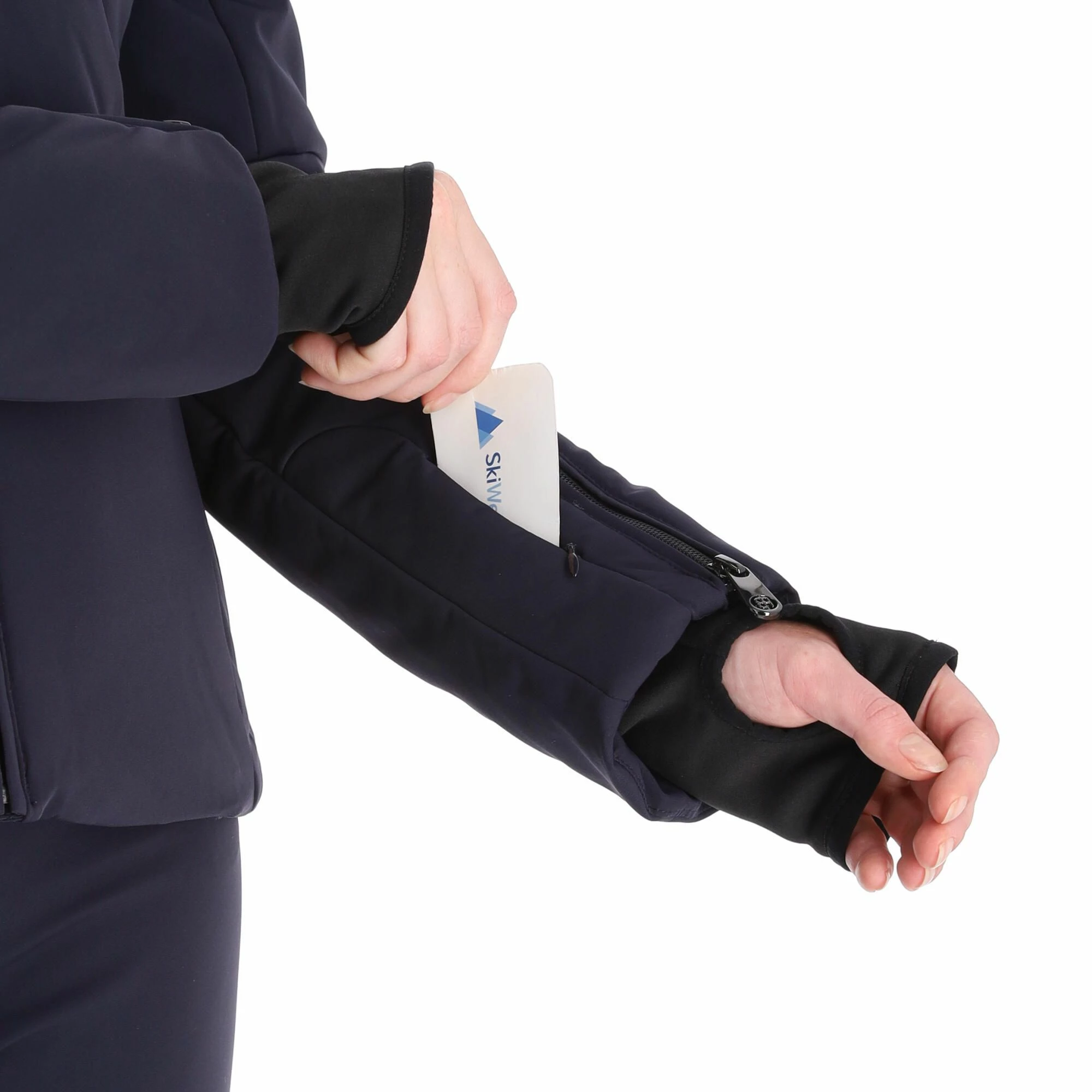 Poivre Blanc, Stretch Ski Jacket Ski-jas Dames Gothic Blauw 9 Poivre Blanc, Stretch Ski Jacket Ski-jas Dames Gothic Blauw - Afbeelding 7