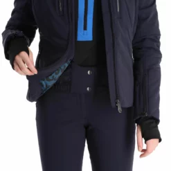 Poivre Blanc, Stretch Ski Jacket Ski-jas Dames Gothic Blauw 23 Poivre Blanc, Stretch Ski Jacket Ski-jas Dames Gothic Blauw -XUEFENG EXTREME OUTFIT poivre blanc stretch ski jacket aa jas gevoerd dames gothic blauw 22poivr101v1 BI 10