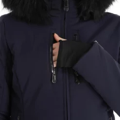 Poivre Blanc, Stretch Ski Jacket Ski-jas Dames Gothic Blauw 25 Poivre Blanc, Stretch Ski Jacket Ski-jas Dames Gothic Blauw -XUEFENG EXTREME OUTFIT poivre blanc stretch ski jacket aa jas gevoerd dames gothic blauw 22poivr101v1 BI 12