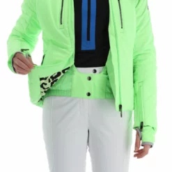 Poivre Blanc, Stretch Ski Jacket Ski-jas Dames Paradise Groen -XUEFENG EXTREME OUTFIT poivre blanc stretch ski jacket aa jas gevoerd dames paradise 22poivr101v2 BI 10 1