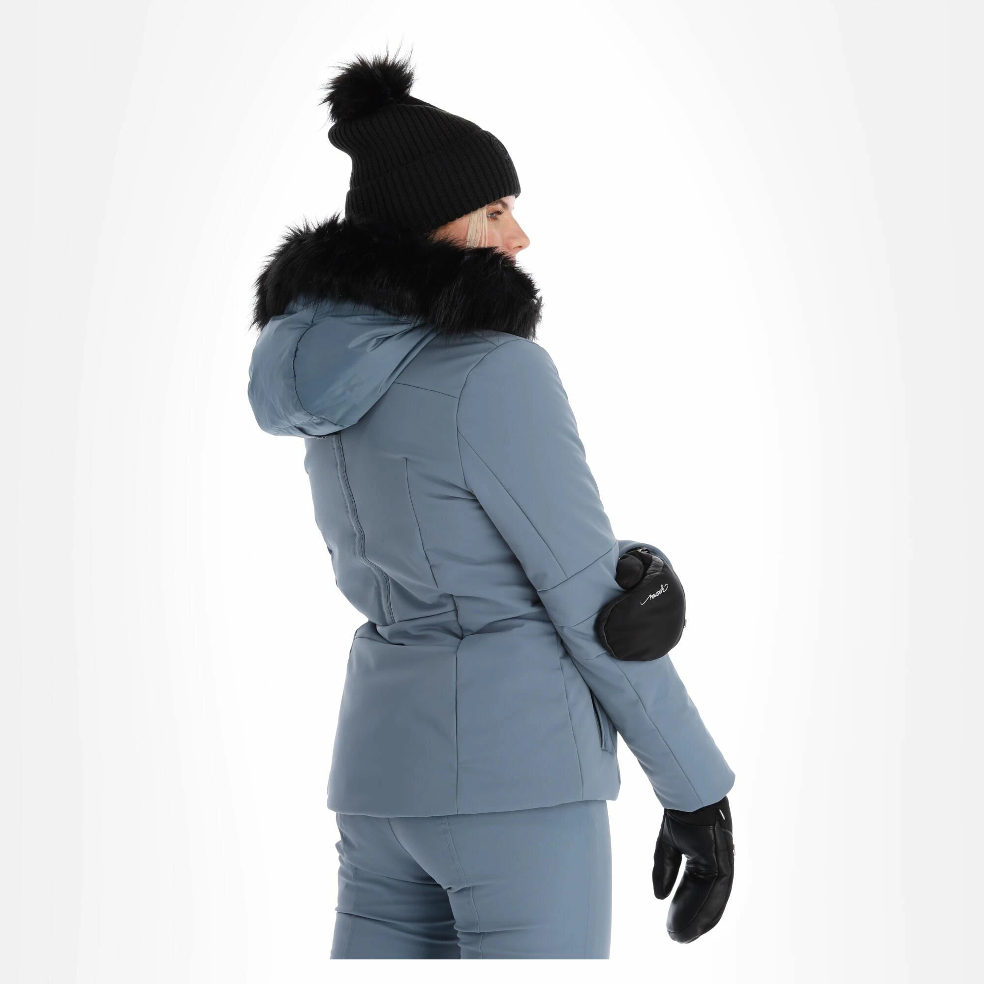 Poivre Blanc, Stretch Ski Jacket Ski-jas Dames Thunder Grijs 4 Poivre Blanc, Stretch Ski Jacket Ski-jas Dames Thunder Grijs - Afbeelding 2