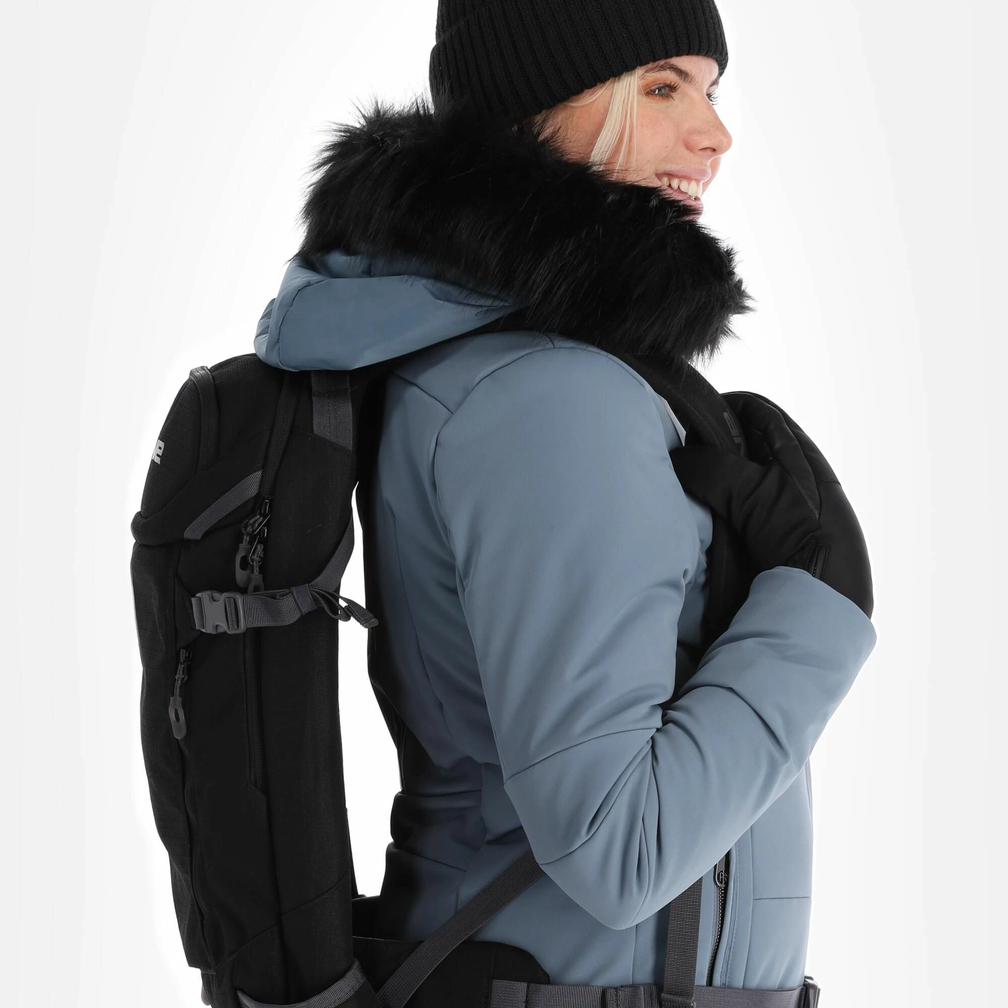 Poivre Blanc, Stretch Ski Jacket Ski-jas Dames Thunder Grijs 6 Poivre Blanc, Stretch Ski Jacket Ski-jas Dames Thunder Grijs - Afbeelding 4