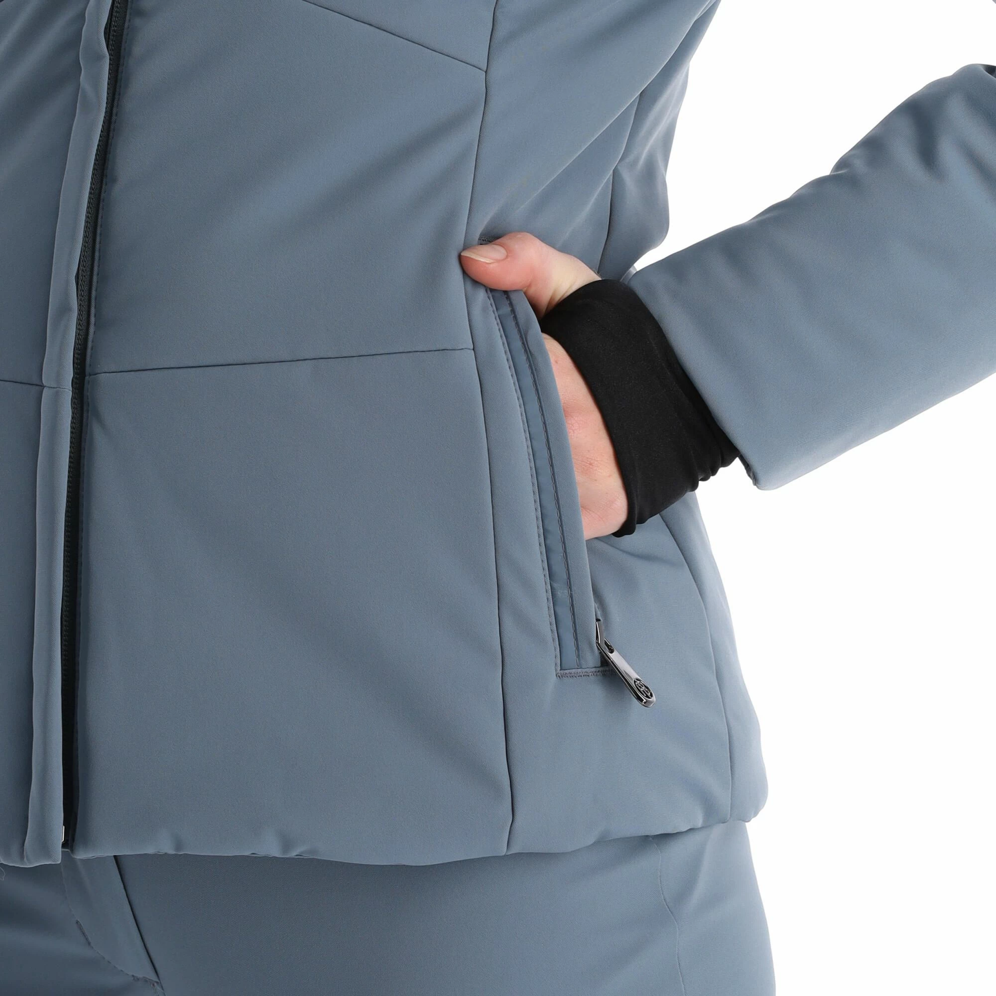 Poivre Blanc, Stretch Ski Jacket Ski-jas Dames Thunder Grijs 13 Poivre Blanc, Stretch Ski Jacket Ski-jas Dames Thunder Grijs - Afbeelding 11