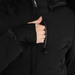 Poivre Blanc, Stretch Ski Jacket Ski-jas Dames Zwart 23 Poivre Blanc, Stretch Ski Jacket Ski-jas Dames Zwart -XUEFENG EXTREME OUTFIT poivre blanc stretch ski jacket aa jas gevoerd dames zwart 22poivr104v3 BI 11